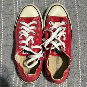 Women’s red converse